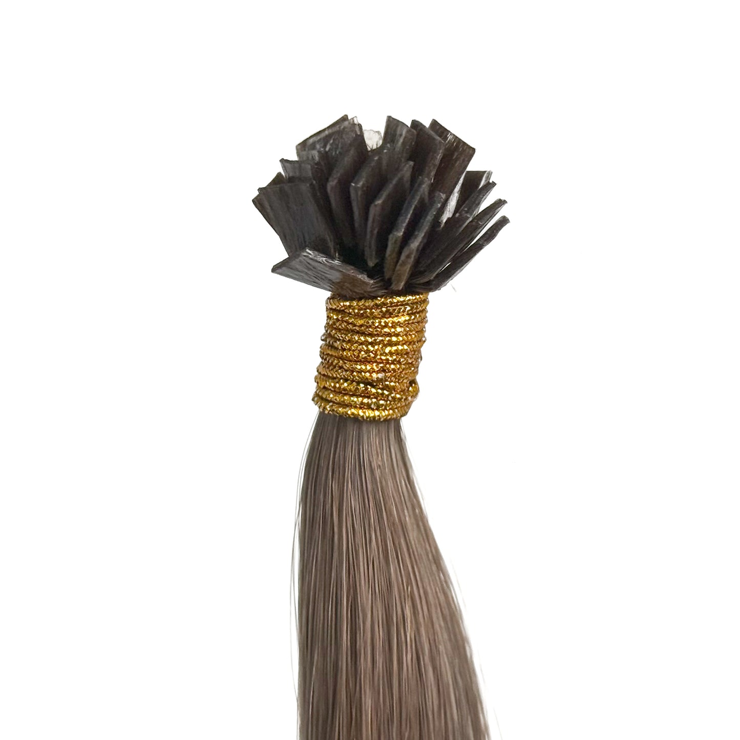 T4 18/60 Effet repousse brun moyen - méchées blond vanille & blond platine