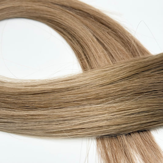 T8 8/18 | Effet repousse châtain - méchées châtain & blond vanille