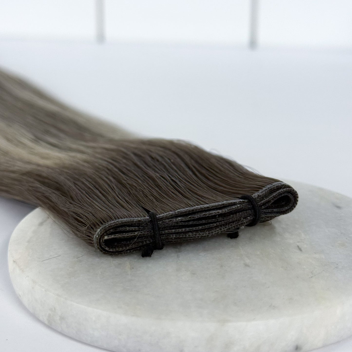 T7 7/ICE | Effet repousse brun cendré intense - méchées brun cendré intense & blond blanc