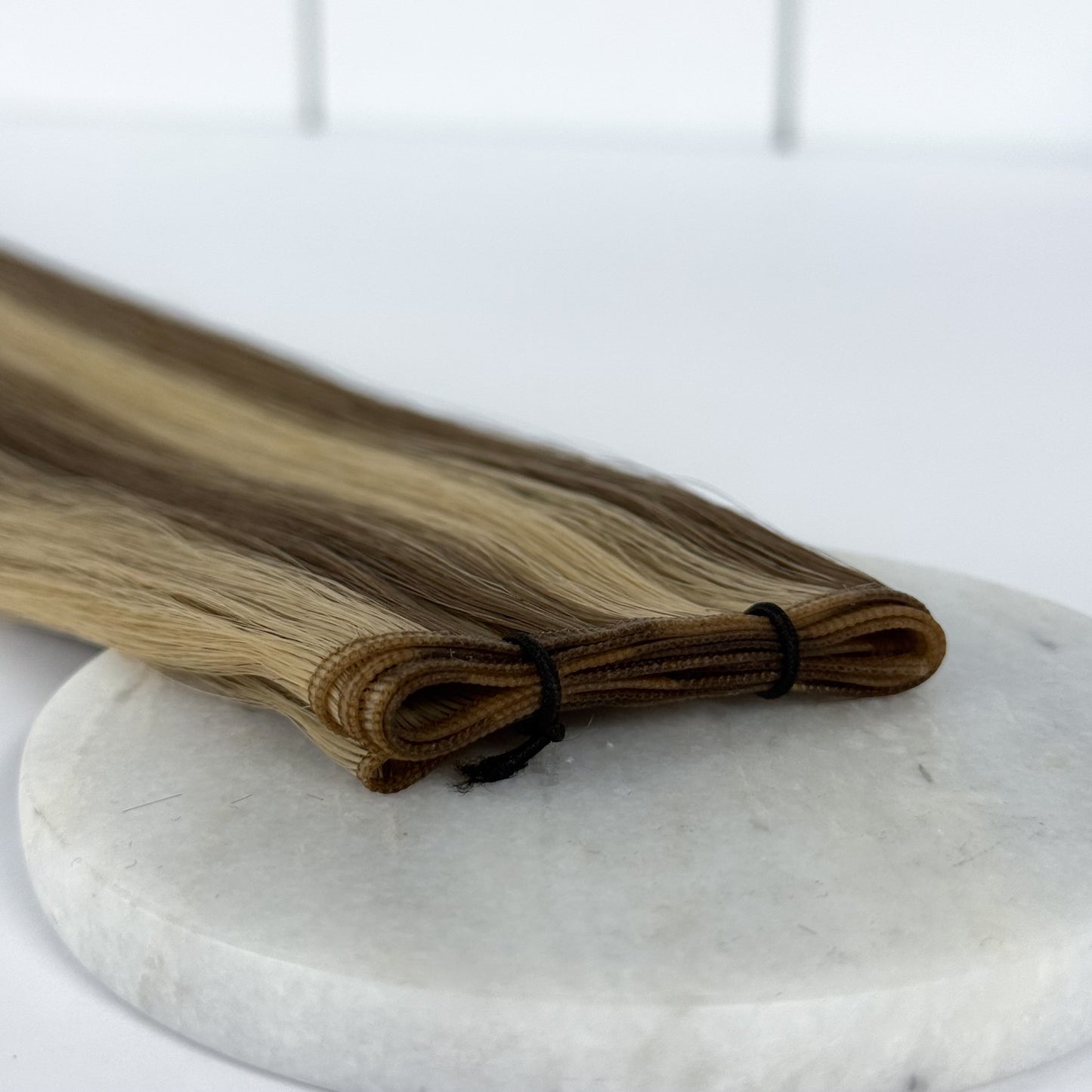 P6/22 | Méchées brun noisette & blond doré pâle