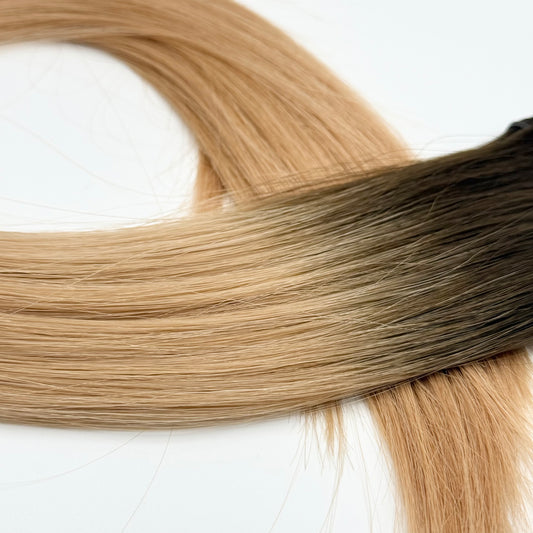 O4-27 | Ombré brun moyen - blond cuivré