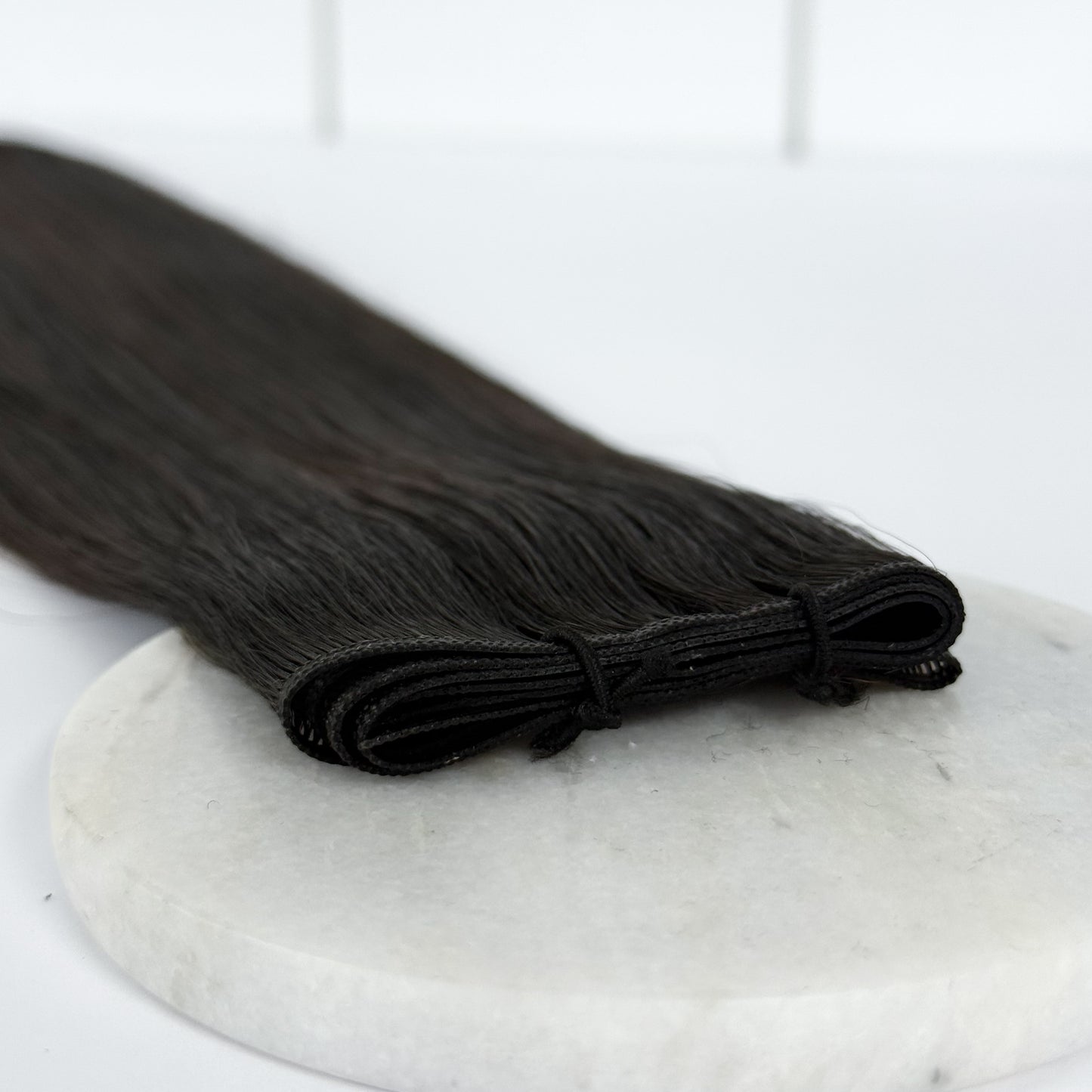 T1B 1B/3 | Effet repousse brun très foncé - méchés brun très foncé & brun chaud