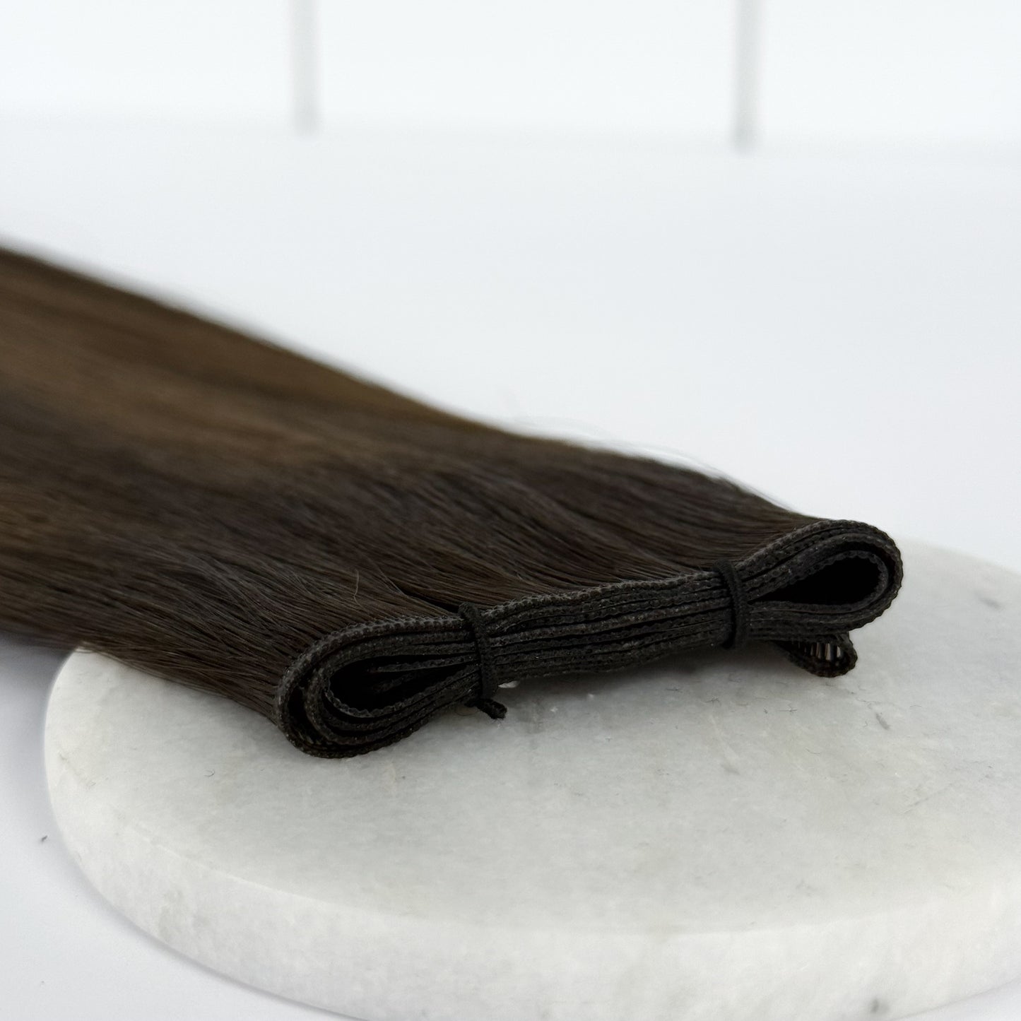 T2 2/6 | Effet repousse brun foncé - méchées brun foncé & brun noisette