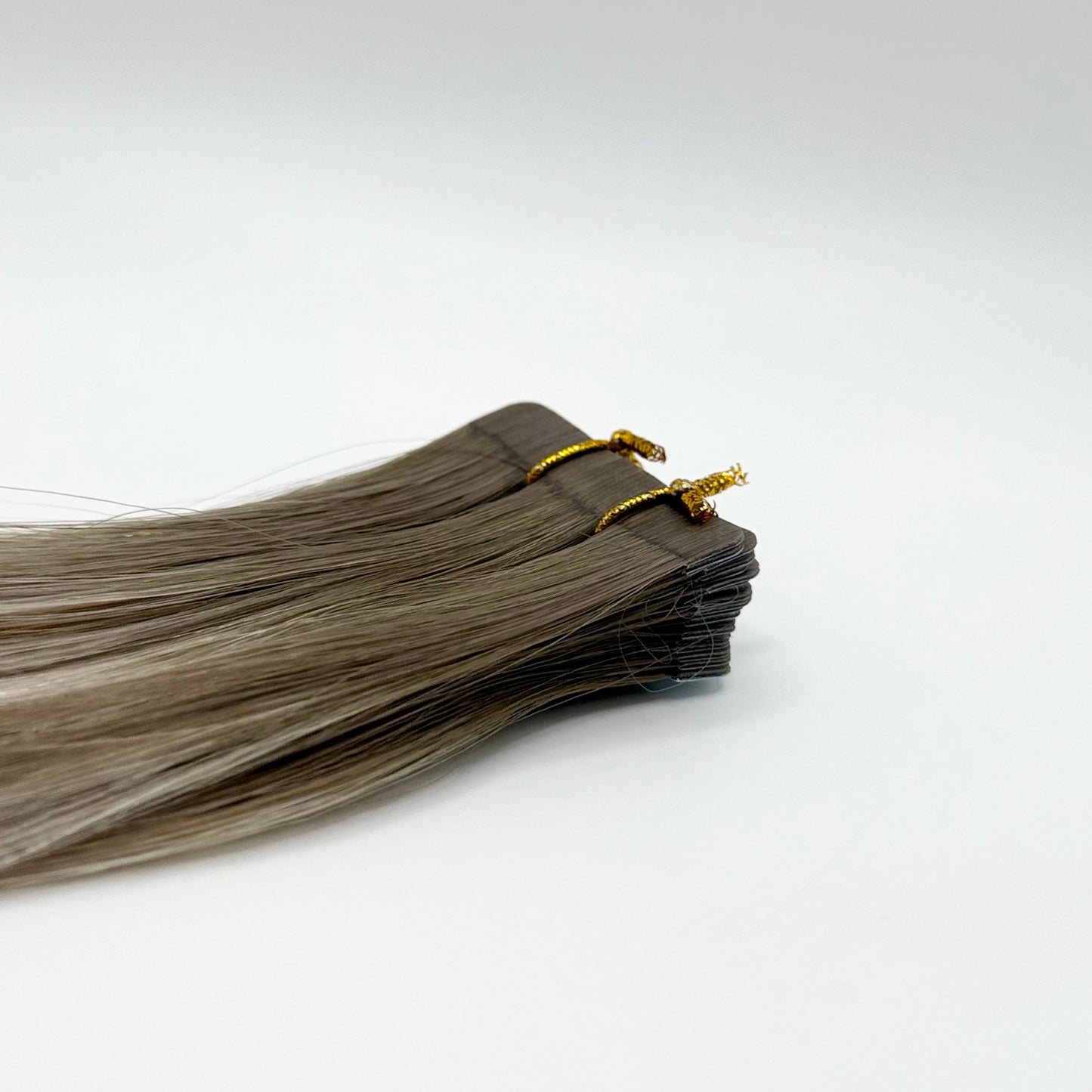 T7 7/ICE | Effet repousse brun cendré intense - méchées brun cendré intense & blond blanc