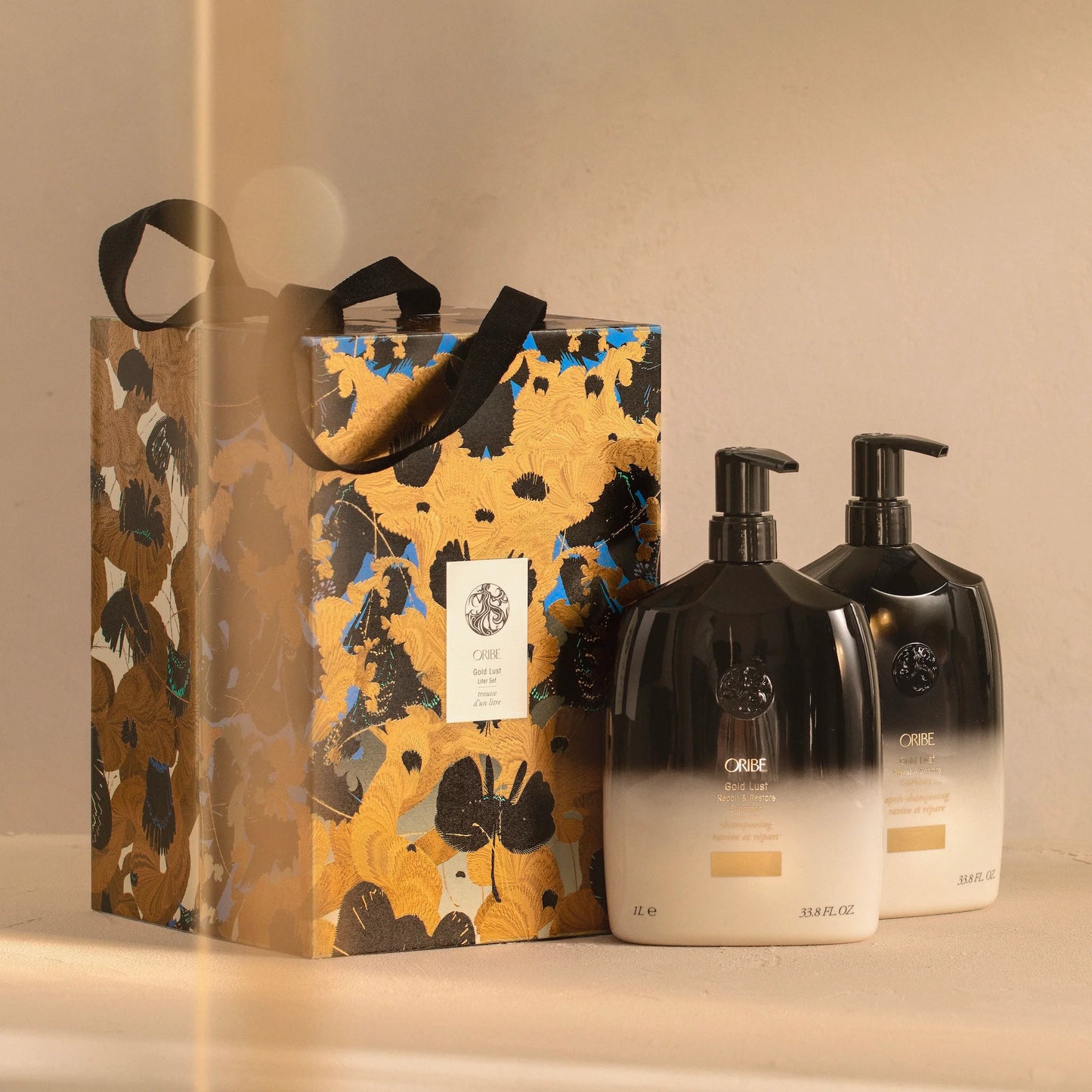 COFFRET DE NOËL | Ensemble litres Gold Lust