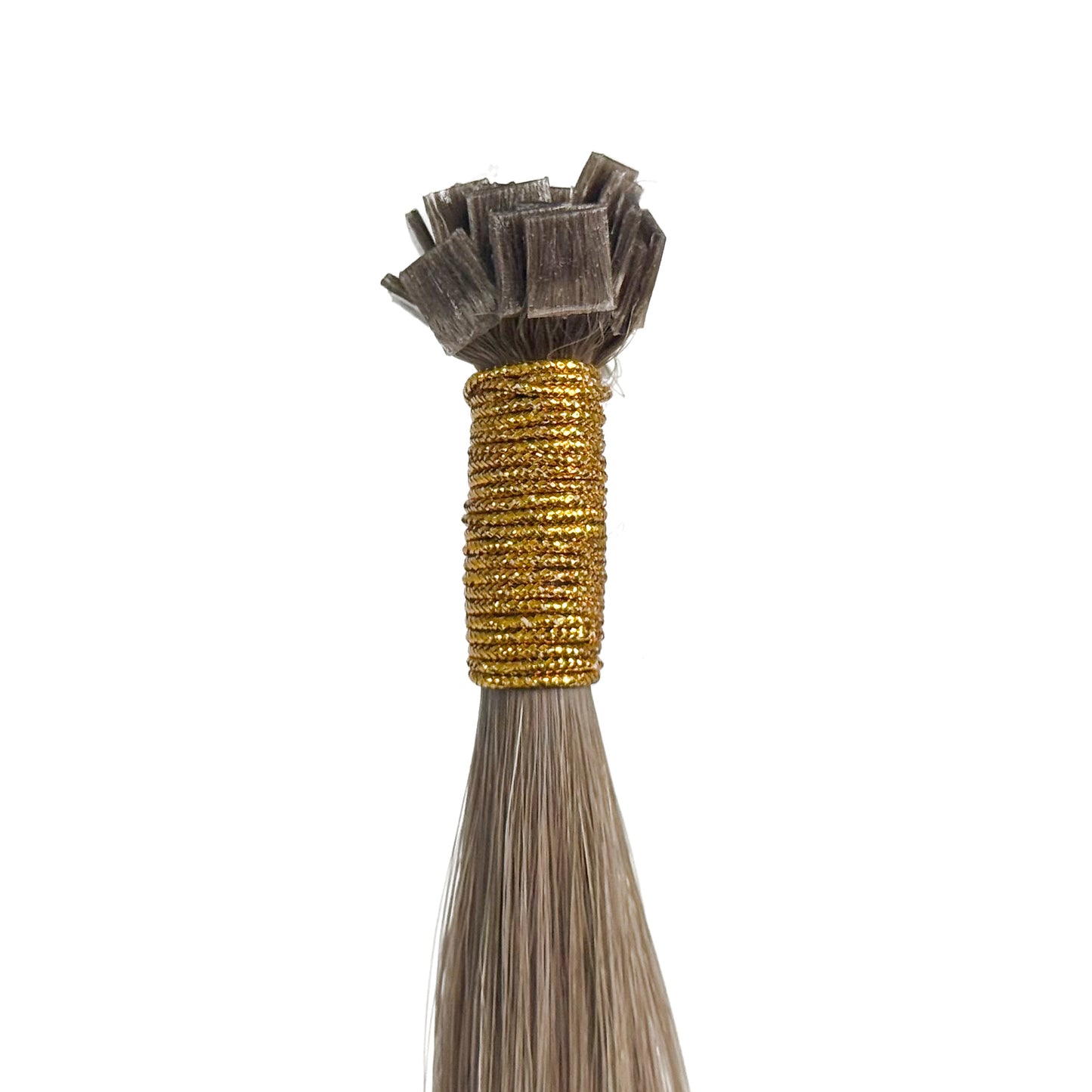 T5 5/60A | Effet repousse brun châtain froid - méchées brun châtain froid & blond platine cendré