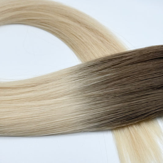 O8-60 | Ombré châtain - blond platine