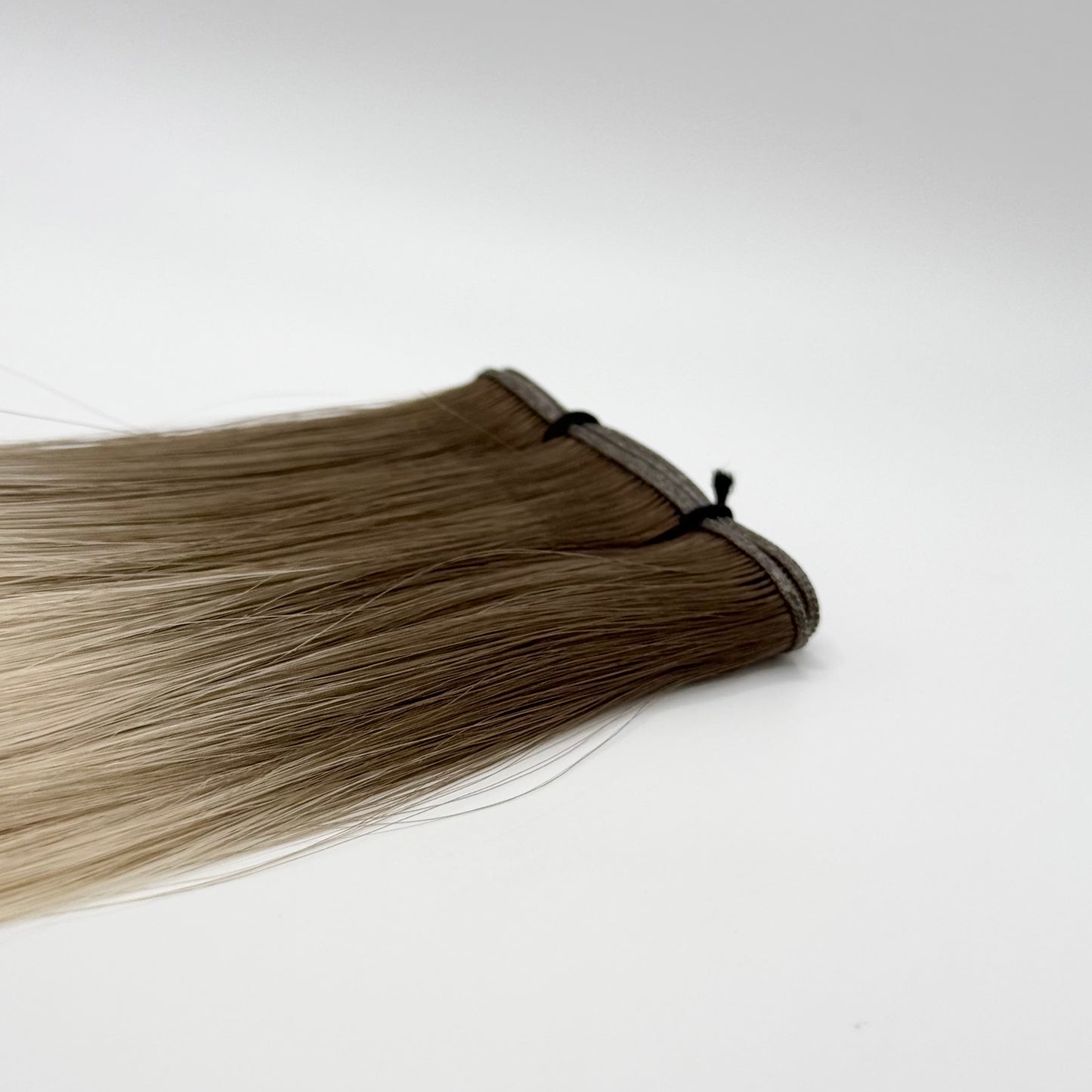 T7 M60/ICE | Effet repousse brun moyen cendré - Babylights blond platine & blond blanc