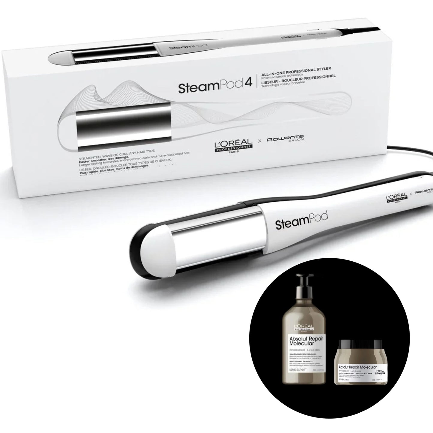 Steampod + Duo Absolut Repair Molecular